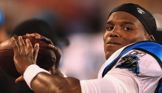 Carolina Panther rookie QB Cam Newton
